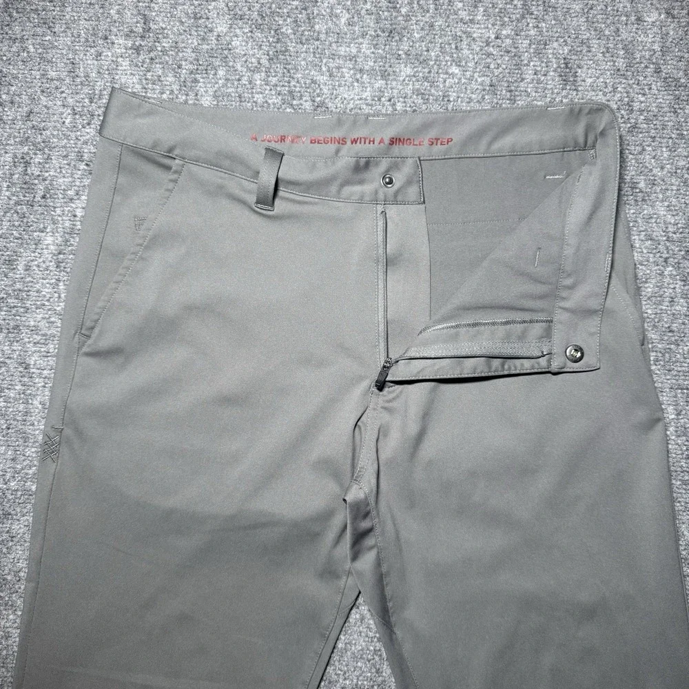 Rhone Pants Men 30x28.5 Gray Commuter Slim Performance Chino Stretch 100036